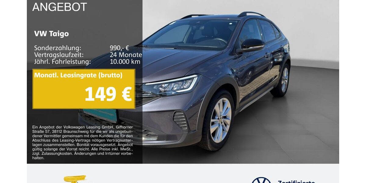 VW Taigo 20.940 km 21.370 &euro; Dorsten 46282