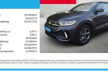 VW T-Roc 25.081 km 32.880 &euro; Borken 46325