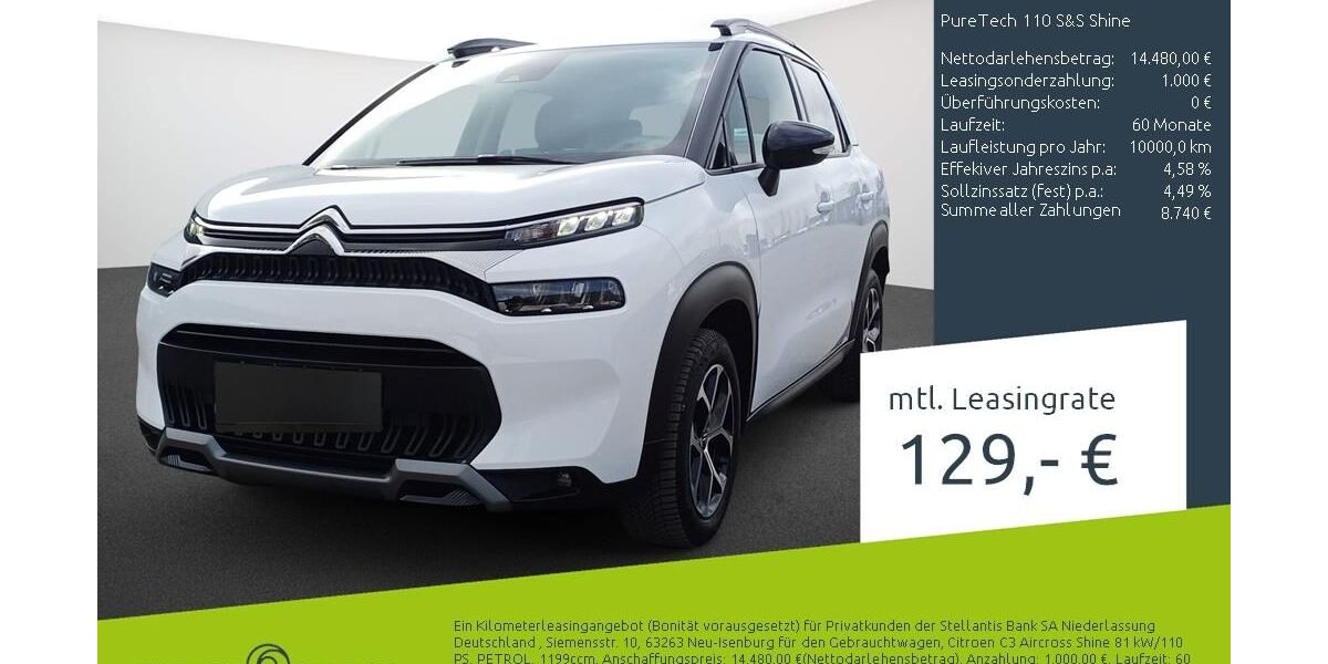 Citroen C3 Aircross 17.478 km 15.230 &euro; Borken 46325