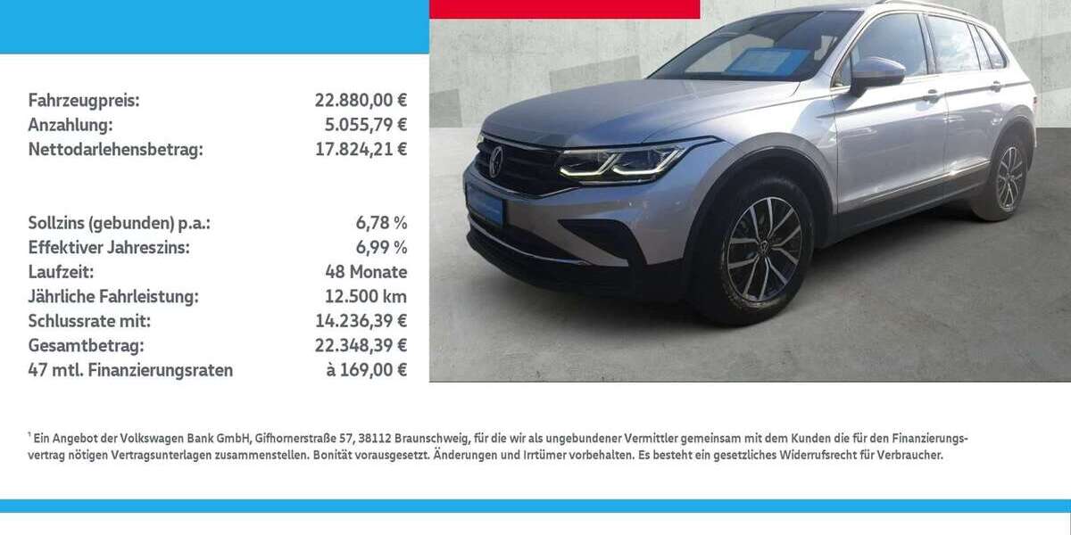 VW Tiguan 101.774 km 22.880 &euro; Borken 46325