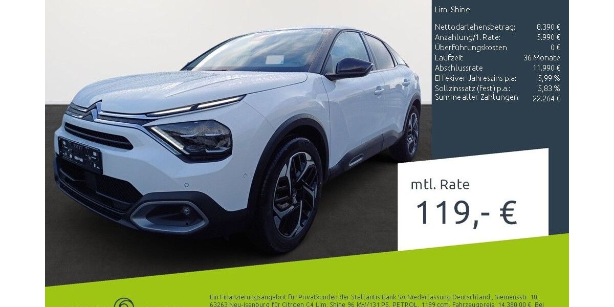 Citroen C4 44.150 km 13.970 &euro; Borken 46325