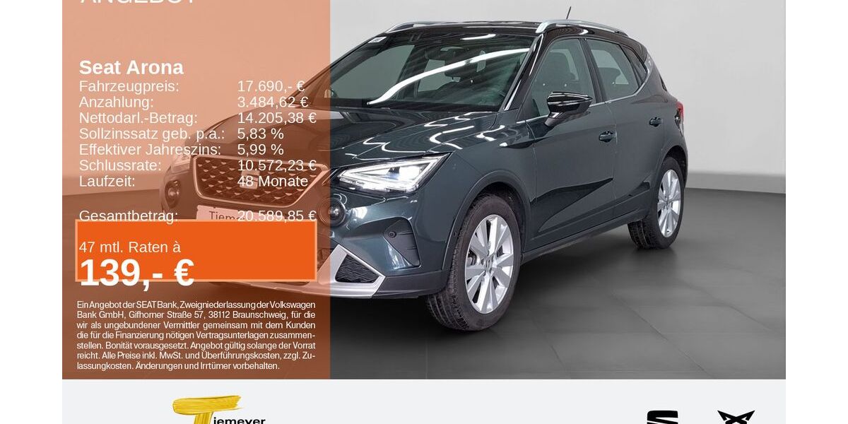 Seat Arona 64.382 km 17.690 &euro; Bochum 44809
