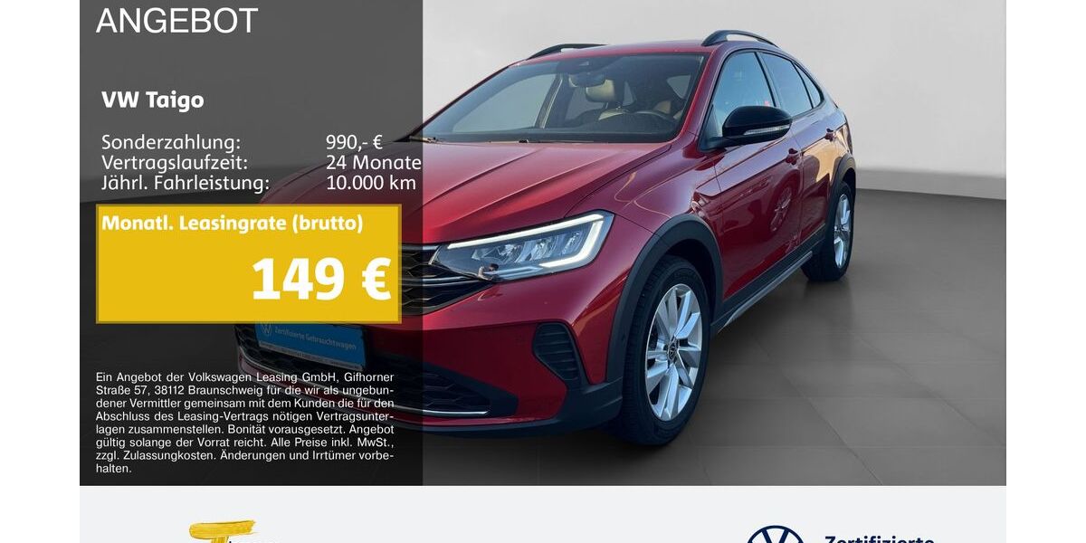 VW Taigo 25.400 km 21.240 &euro; Dorsten 46282