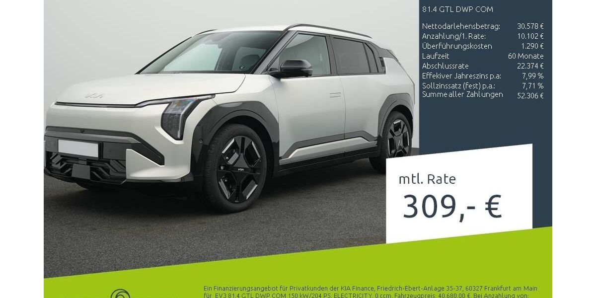 Kia EV3 8.900 km 38.940 &euro; Borken 46325