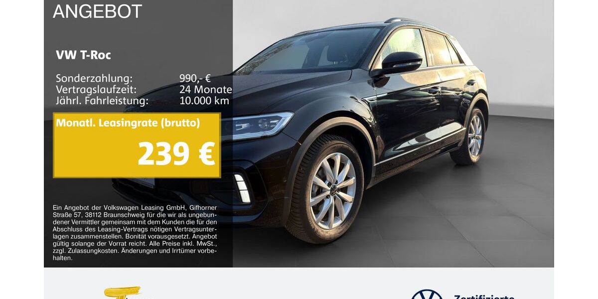 VW T-Roc 24.220 km 29.430 &euro; Duisburg 47059