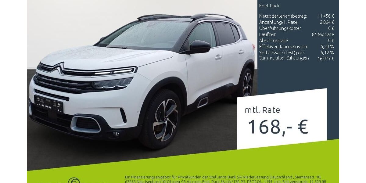 Citroen C5 Aircross 40.856 km 14.320 &euro; Borken 46325