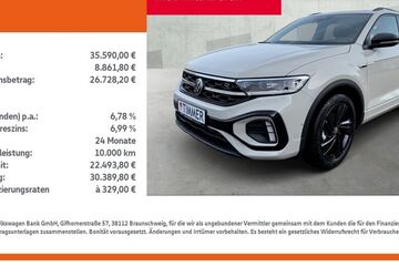 VW T-Roc 1.990 km 35.590 &euro; Borken 46325