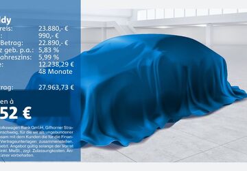 VW Caddy 58.027 km 23.880 &euro; Recklinghausen 45663