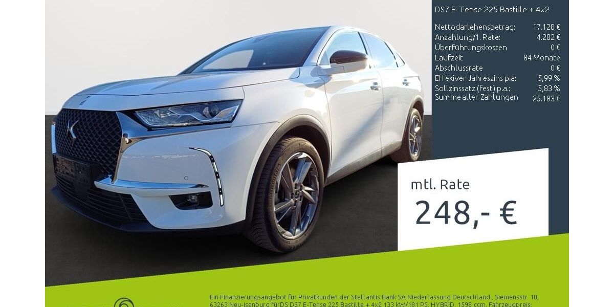 DS Automobiles DS7 (Crossback) 32.291 km 21.410 &euro; Borken 46325