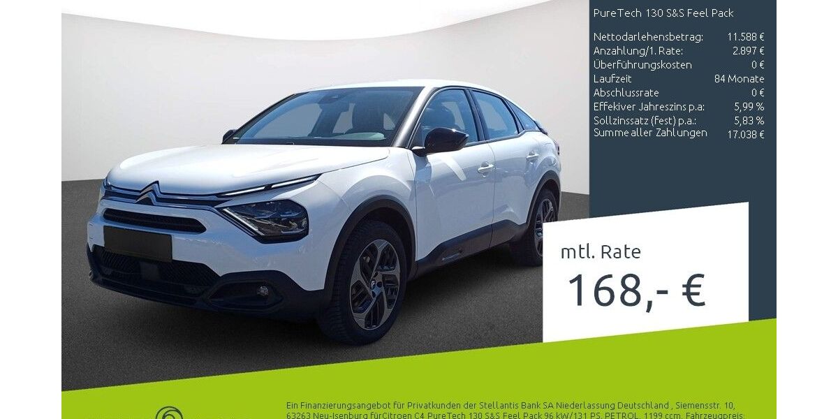 Citroen C4 25.656 km 14.333 &euro; Borken 46325