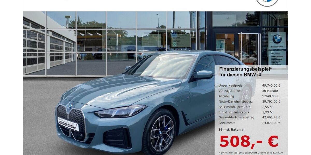 BMW i4 25.170 km 49.740 &euro; Borken 46325