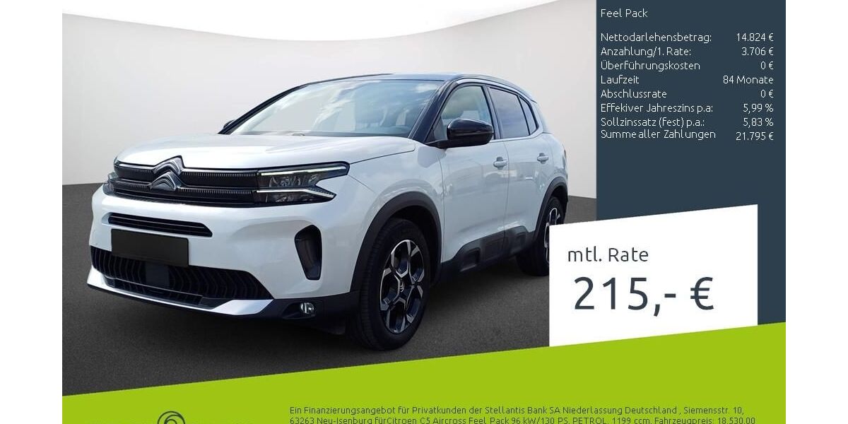Citroen C5 Aircross 22.956 km 18.260 &euro; Borken 46325