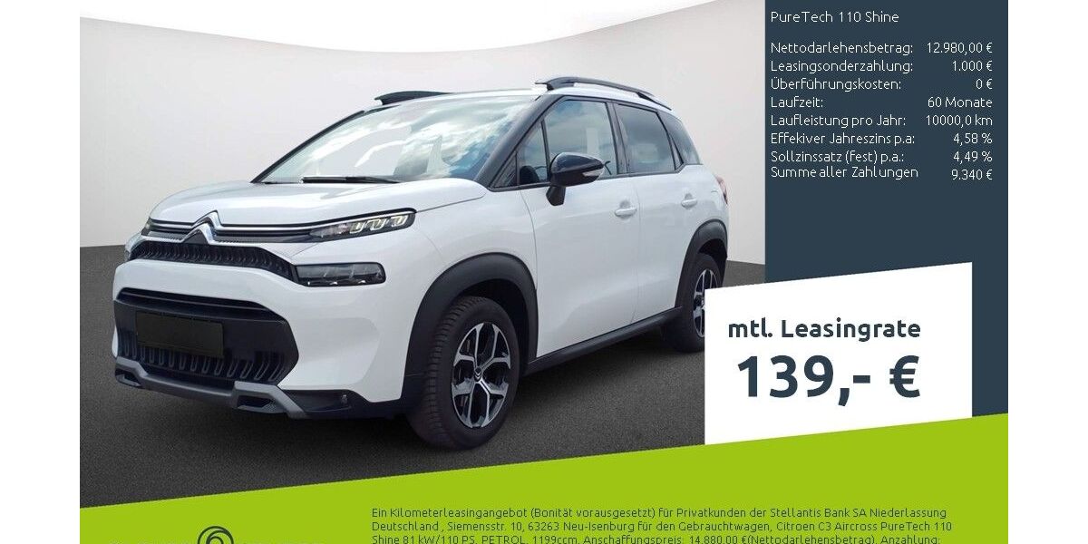 Citroen C3 Aircross 24.994 km 12.994 &euro; Borken 46325