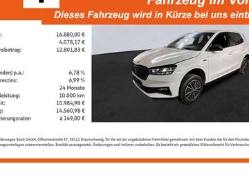 Skoda Fabia 25.327 km 16.880 &euro; Borken 46325