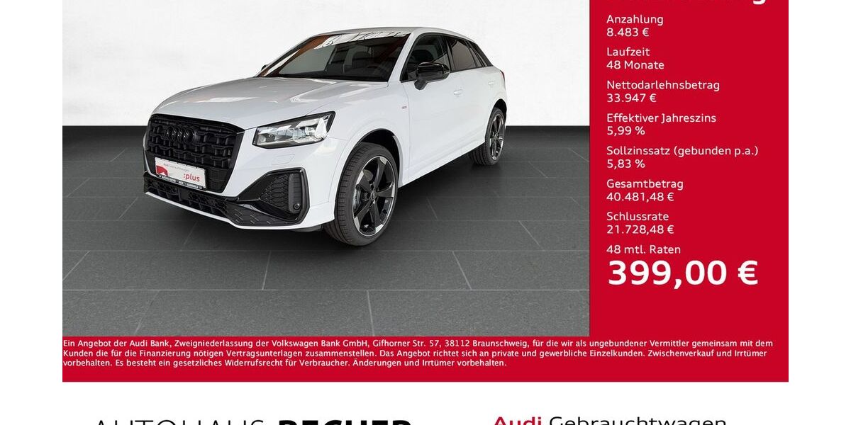 Audi Q2 6.000 km 42.430 &euro; Wesel 46485