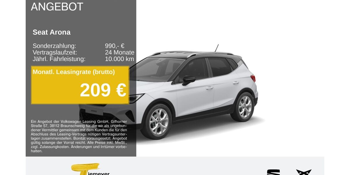 Seat Arona 16.333 km 24.620 &euro; Duisburg 47059