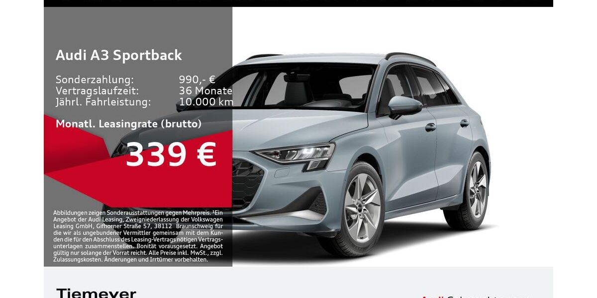 Audi A3 21.201 km 31.990 &euro; Bochum 44809