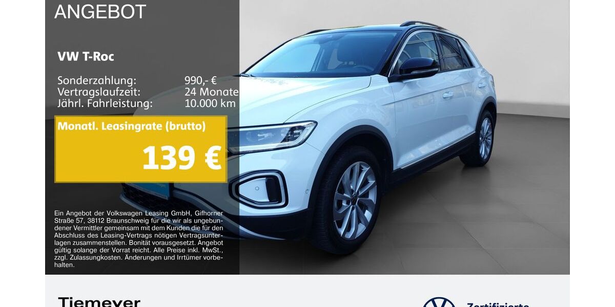 VW T-Roc 20.391 km 23.070 &euro; Bochum 44892