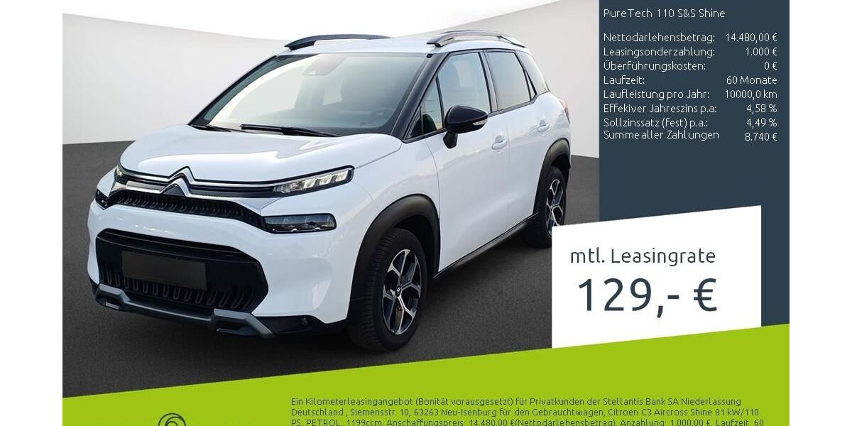 Citroen C3 Aircross 22.007 km 15.230 &euro; Borken 46325