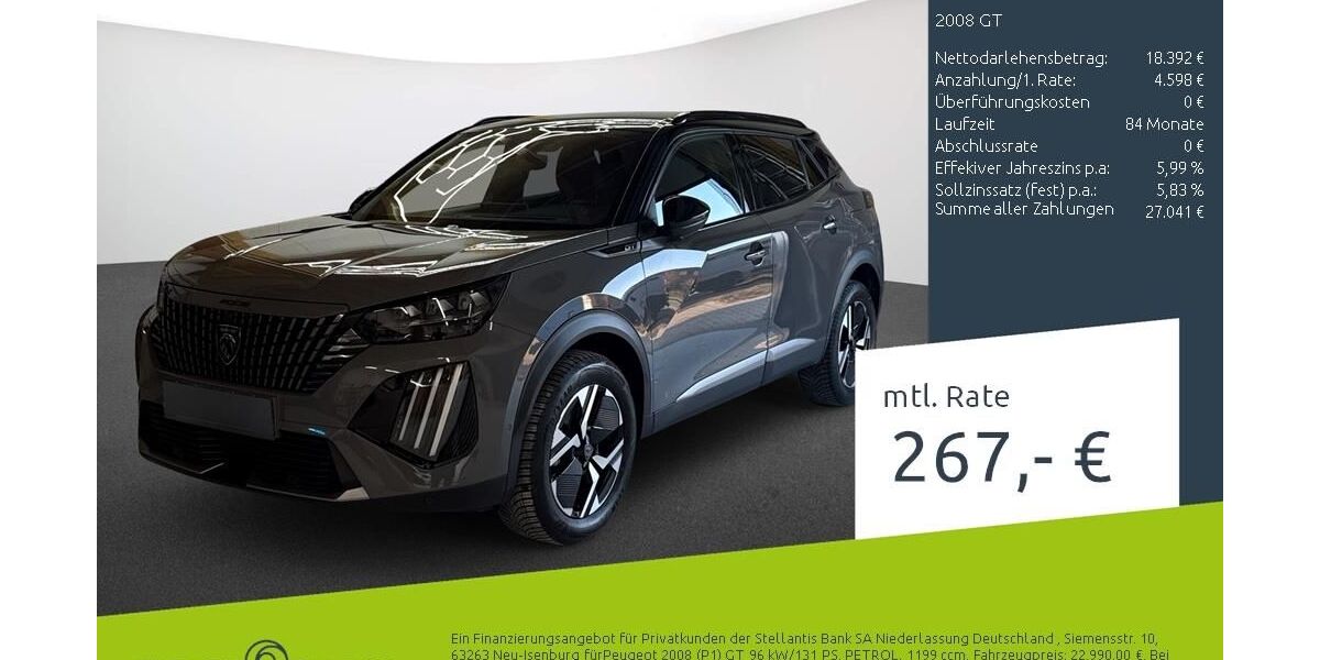 Peugeot 2008 30.814 km 22.979 &euro; Dülmen 48249