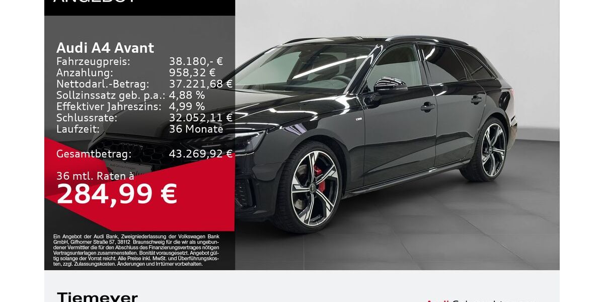 Audi A4 23.525 km 37.680 &euro; Dorsten 46284