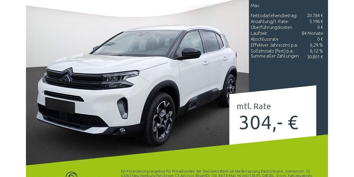 Citroen C5 Aircross 21.641 km 25.980 &euro; Borken 46325