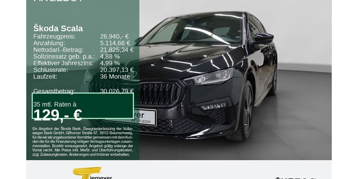 Skoda Scala 26.478 km 26.940 &euro; Bochum 44809