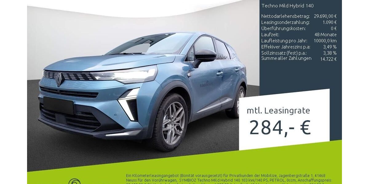 Renault Symbioz 4.970 km 26.770 &euro; Borken 46325