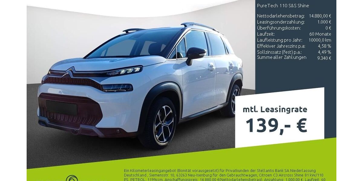 Citroen C3 Aircross 30.821 km 12.570 &euro; Borken 46325