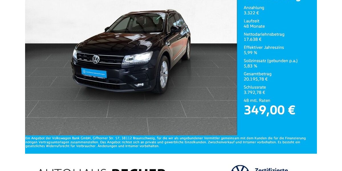 VW Tiguan 107.984 km 20.960 &euro; Wesel 46485