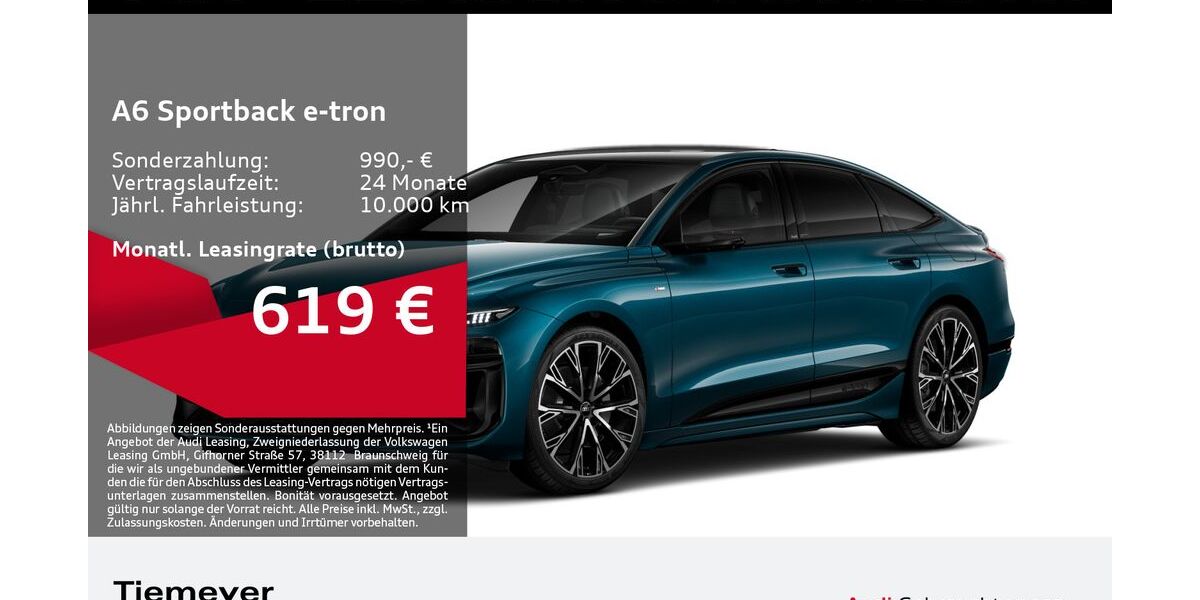 Audi A6 e-tron 7.906 km 73.870 &euro; Gelsenkirchen 45894