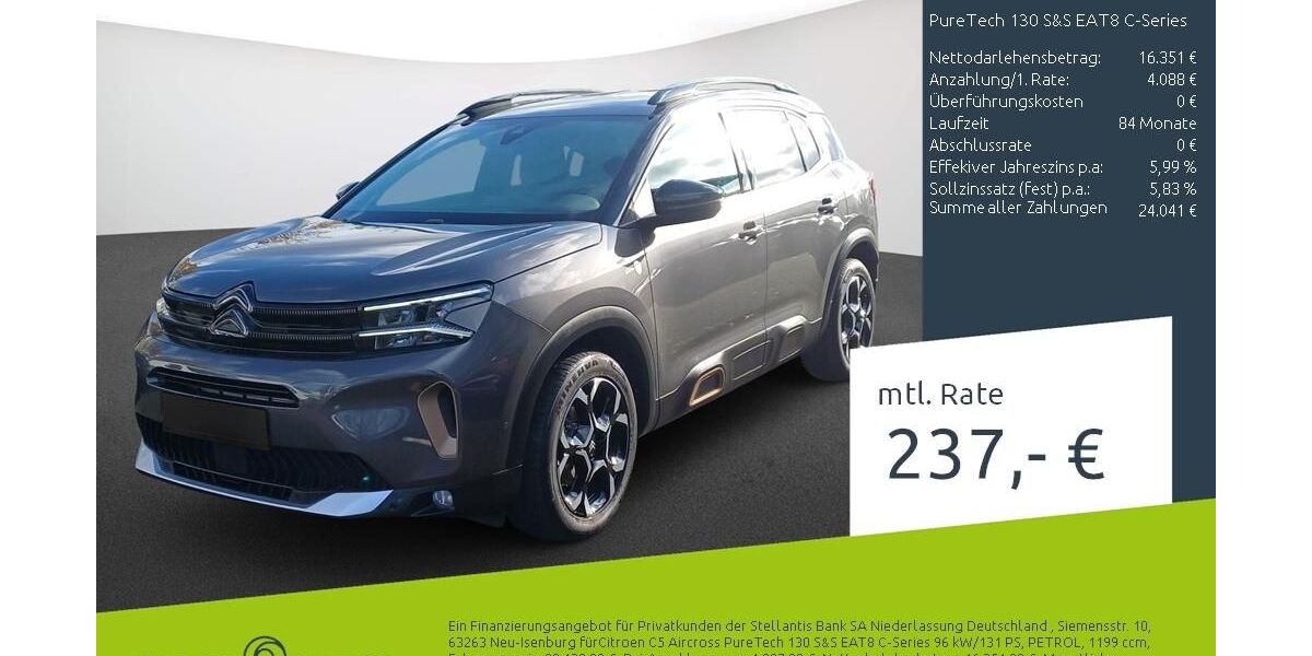 Citroen C5 Aircross 31.867 km 19.789 &euro; Borken 46325
