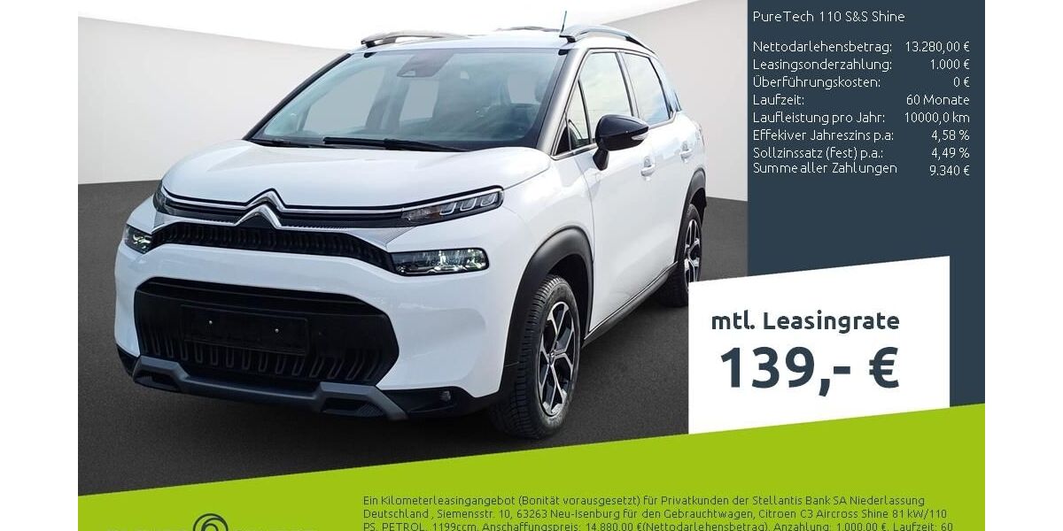 Citroen C3 Aircross 12.975 km 13.130 &euro; Borken 46325