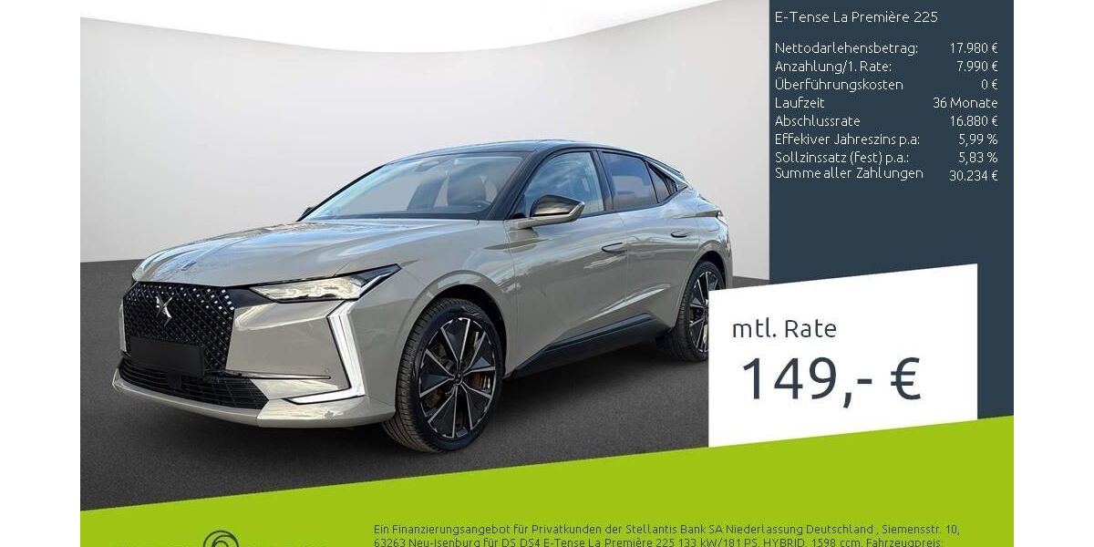 DS Automobiles DS4 87.487 km 24.720 &euro; Borken 46325