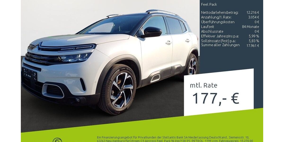 Citroen C5 Aircross 31.538 km 15.270 &euro; Borken 46325