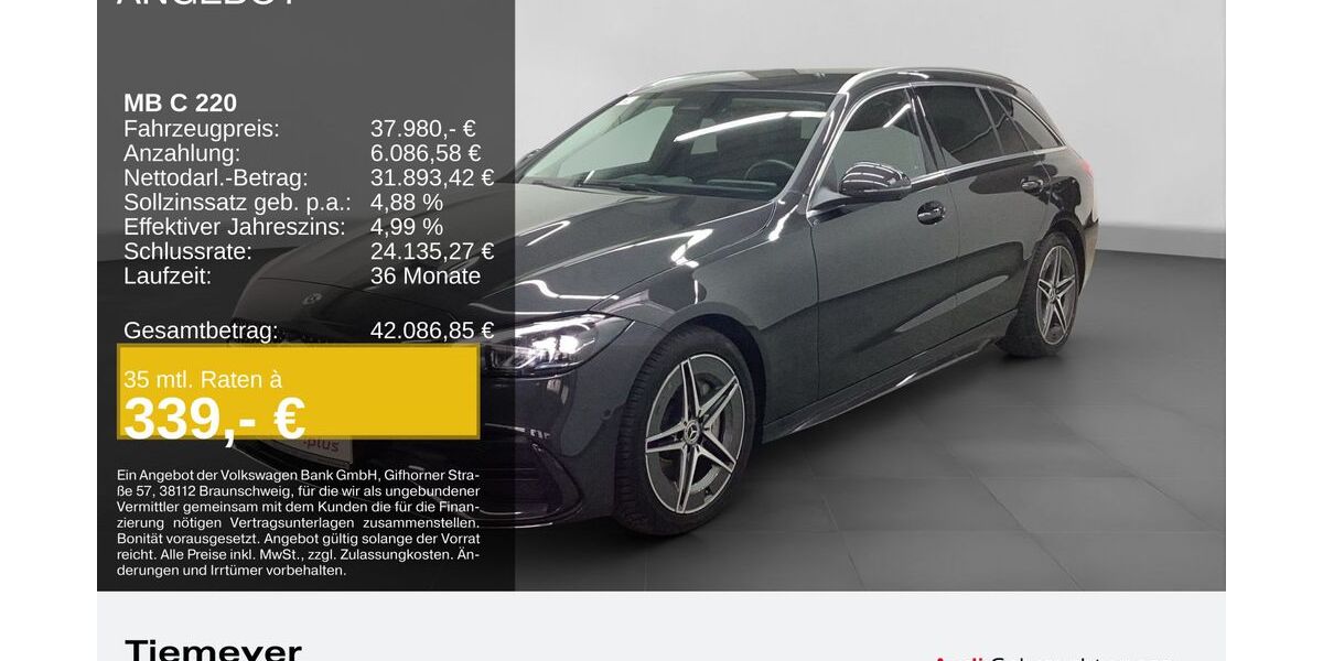 Mercedes-Benz C 220 37.005 km 36.980 &euro; Bochum 44809