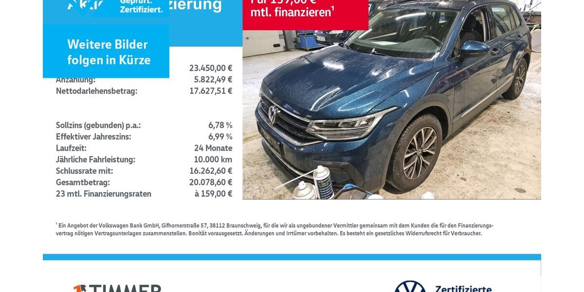 VW Tiguan 52.730 km 23.450 &euro; Borken 46325