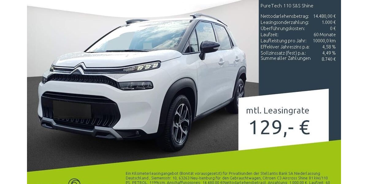 Citroen C3 Aircross 21.032 km 15.230 &euro; Borken 46325