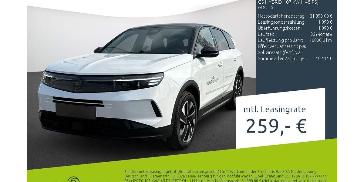 Opel Grandland (X) 8.808 km 31.390 &euro; Dülmen 48249