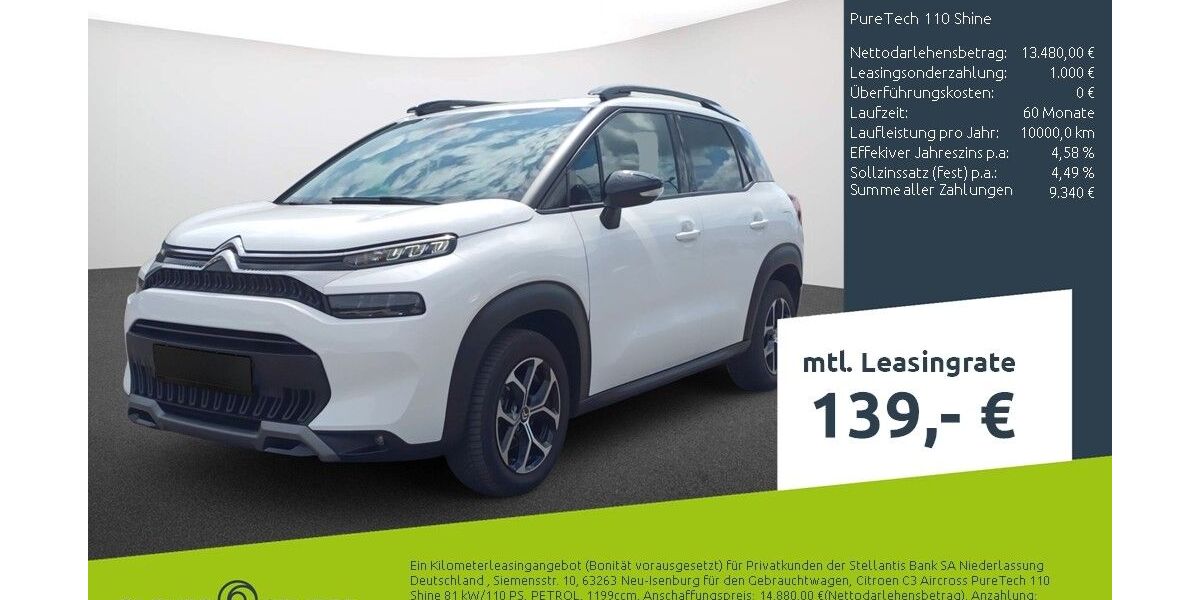 Citroen C3 Aircross 20.122 km 12.630 &euro; Borken 46325